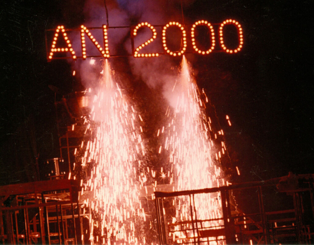 Pyrotechnie finale Photo B. Lucas