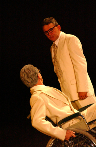 Monsieur Roger (S.Biavan), Teck (J P Boucher) Photo R.Ravon
