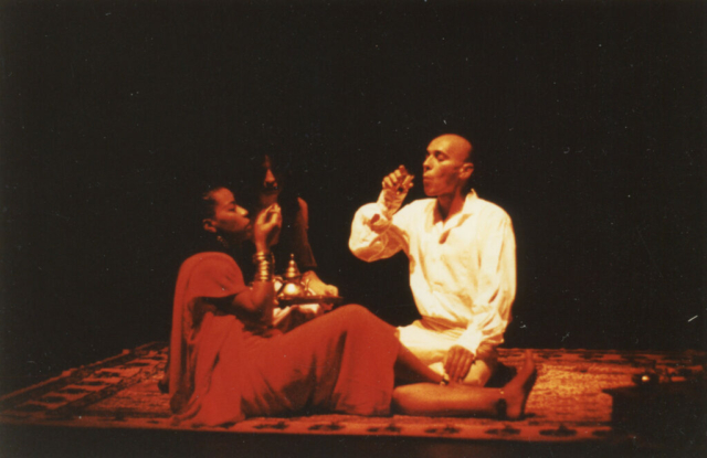 Jeanne (D.Perrine), Baudelaire (Th.Mettetal) – Photo O.Mayolle