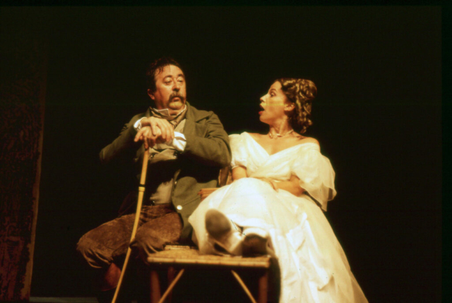 Autard (M. Vivier), Emmeline (R.Pothin) . Photo E.Cambou