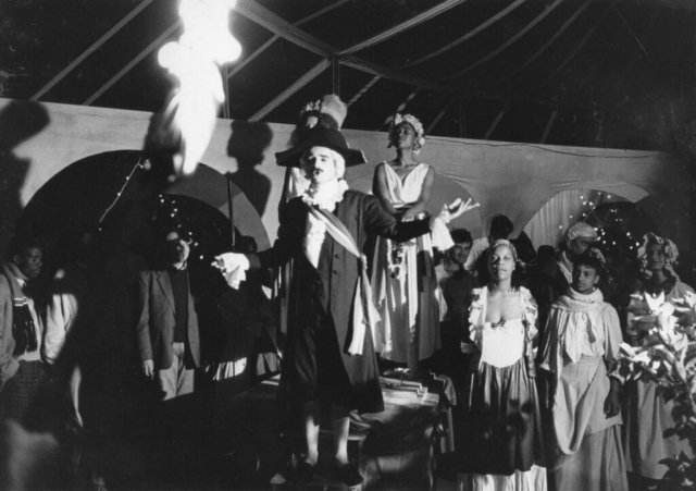 A Limoges, le citoyen Haricourt (L.Segelstein), les Grâces – Photo A.Chambaretaud
