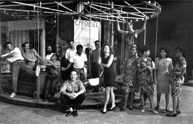 La troupe à Jeumon – Photo B.Hoareau