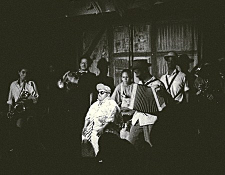 N.Leichnig, E.Genvrin, Ubu (A.Dormeuil), N.Payet, J.-L.Trulès, J.Amémoutou – Photo M.Brunet