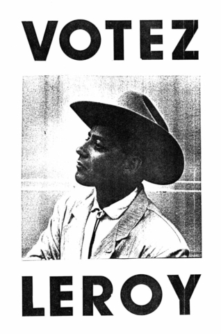 Leroy (E.Genvrin) affiche électorale