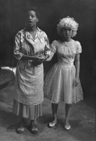 Thérèse (D.Perrine), Neige (N.Payet) – Photo B.Hoareau