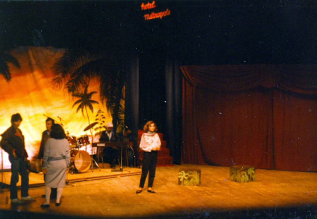 Plateau à Montpellier en nov. 1984 – Photo E.Genvrin