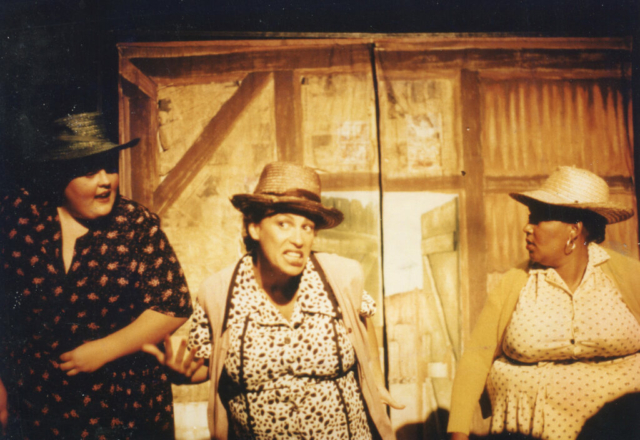 Esther (N.Dambreville), Agrippine (R.Pothin), Judith (S.Dormeuil) – Photo E.Cambou