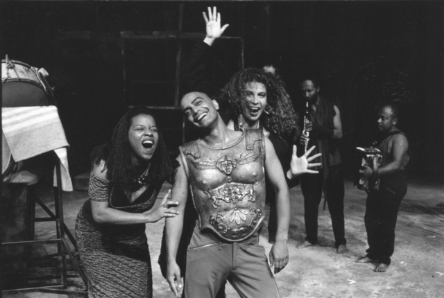Négrine (D.Perrine), Roso (A.Aloual Dumazel), Diva (R.Pothin) – Photo Th.Hoareau