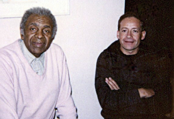 A New York, T.Brewster, traducteur et E.Genvrin – Photo E.Genvrin