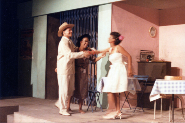 Leroy (E.Genvrin), La Reine (D.Perrine), Suzy (R.Pothin)- Photo D.Blanc