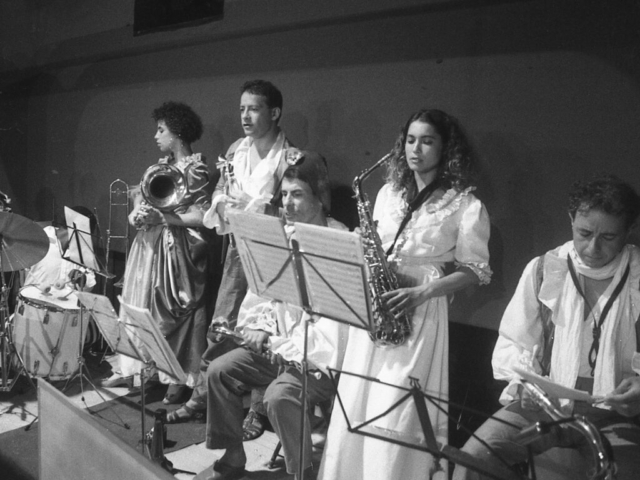 L'orchestre. R.Pothin, E.Genvrin, G.Vidal, N.Leichnig, P.-L.Rivière – Photo B.Antoir