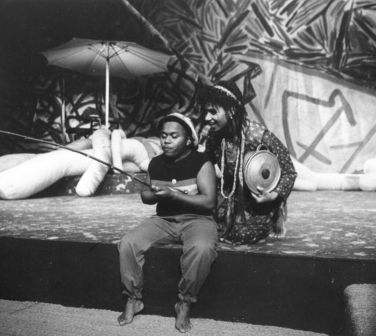 Nelson (A.Dormeul), Melusine (N.Angama) – Photo B.Antoir