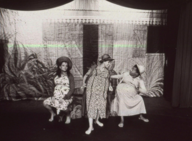 Esther (S.Dirig) Agrippine (R.Pothin), Judith (D.Perrine) 1987 – Photo B.Antoir