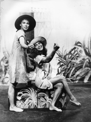 Fanette (R.Pothin), Nina (N.Leichnig) – Photo B.Antoir