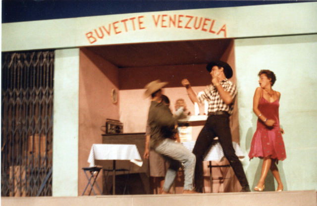 Garson (S.Dafreville), Moïse (D.Carrère), Suzy (R.Pothin) – Photo D.Blanc