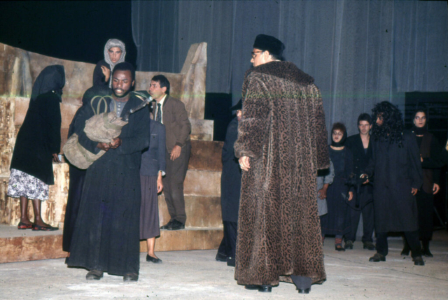 Césaire (D.Carrère) reçoit les Ardents – Photo C. Godeau