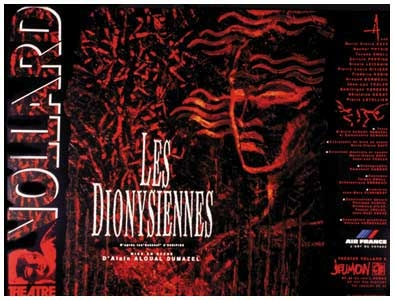 Affiche Les Dionysiennes