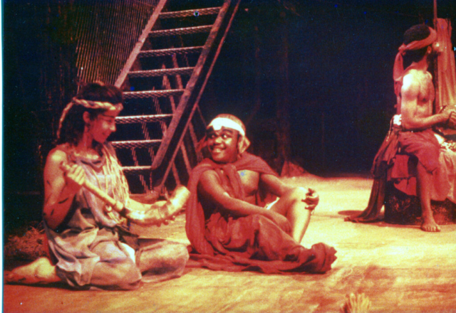 Autonoe (R.Pothin),Tiresias (A.Dormeuil), Silenos (J.L.Trulès) – Photo E.Cambou