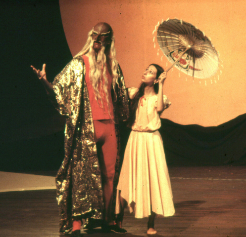 Prospero (O.Mayolle), Miranda (D.Attali) – Photo O.Mayolle