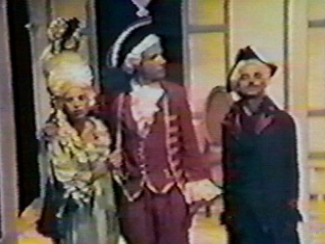 Mme de St Fremont (R.Pothin), M.de St Frémont (D.Carrère), Le juge (L.Segelstein) – Photo B.Antoir
