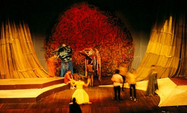Plateau du théâtre du Tampon pour Tempête (1980)
