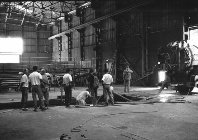 Vue halle de Jeumon, espace Vollard