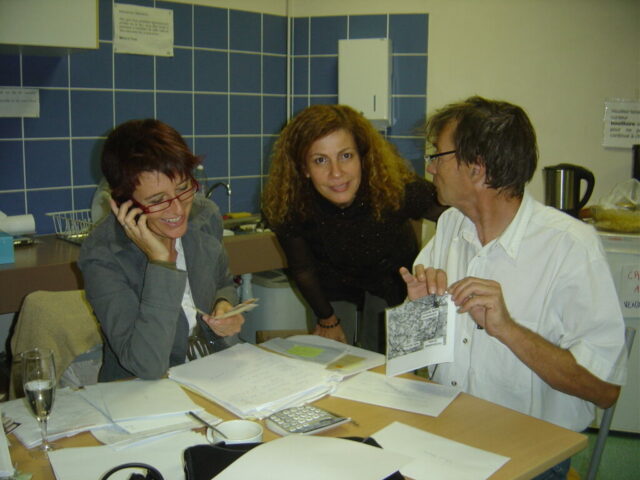 S.Boulay à Vitry avec R.Pothin et H.Mazelin en 2008,