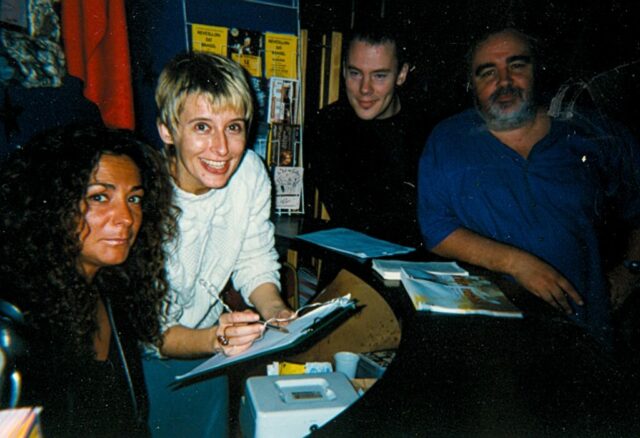 S.Boulay au Divan à Kari Vollard en 1998,