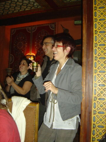 S.Boulay avec V.Dahan et A.Pangrani à Vitry, Maraina 2008