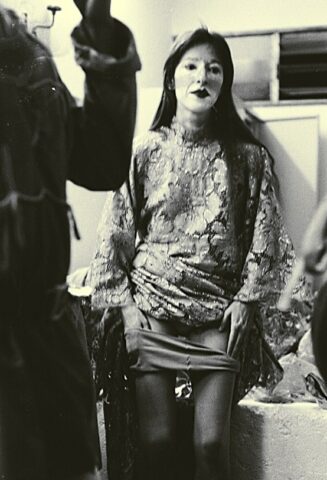 d.Attali dans les coulisses d'Ubu Roi en 1979