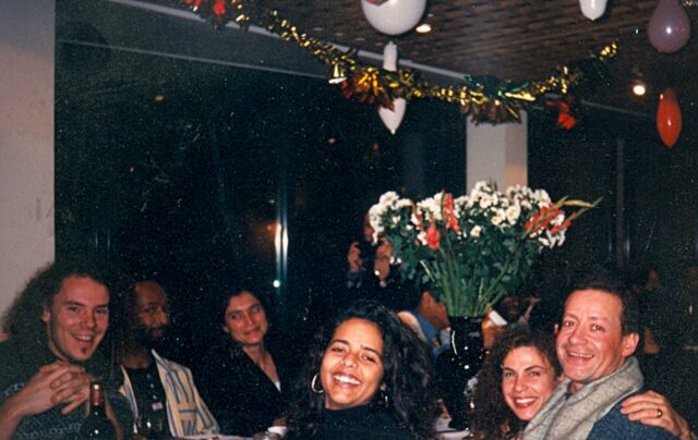 La troupe, repas à Trappes en 1996