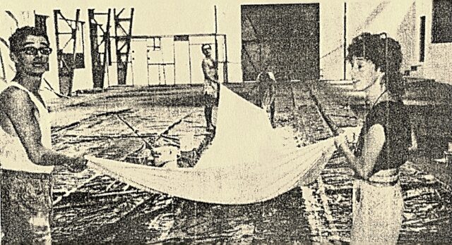 L.Segelstein et H.Corre, décor de Runrock 1987