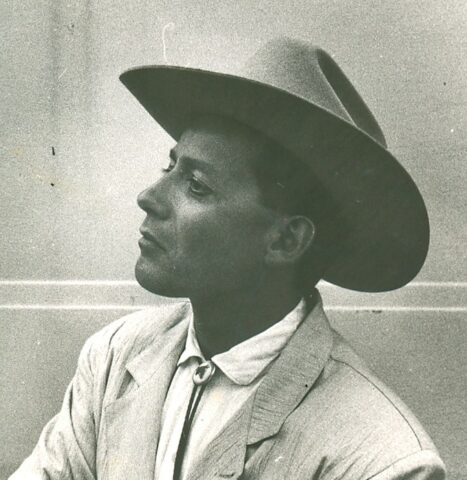 Leroy (E.Genvrin), portrait du politicien, Garson 1987