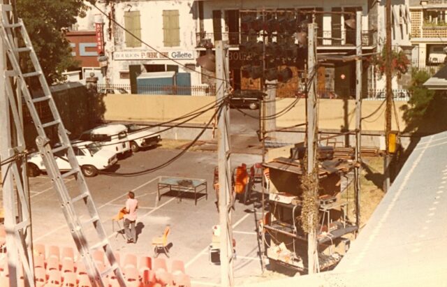 Montage régie, Orféo parking Ronaunay