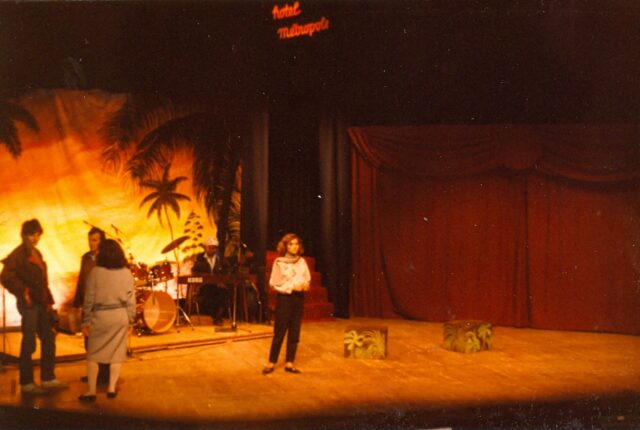 Plateau Nina Segamour Montpellier nov 1984