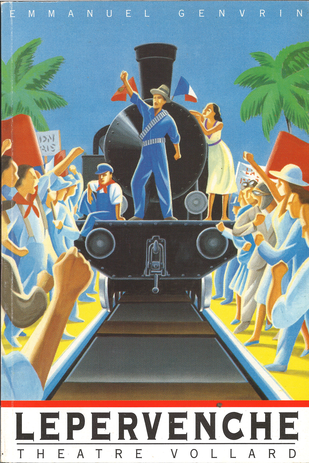 LIVRE Lepervenche, d'Emmanuel Genvrin